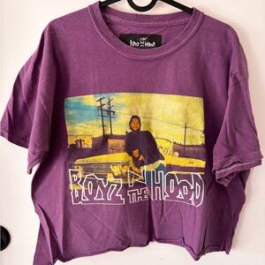 Boyz in the Hood cropped tee